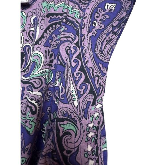Julia Amory Betty Dress in Beach Paisley NWT Sz. L - Picture 9 of 11